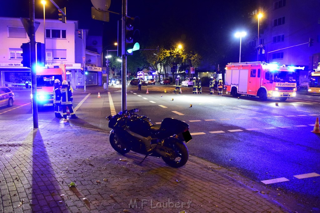 VU Pkw Krad Koeln Porz Wahn Frankfurterstr Heidestr P05.JPG - Miklos Laubert